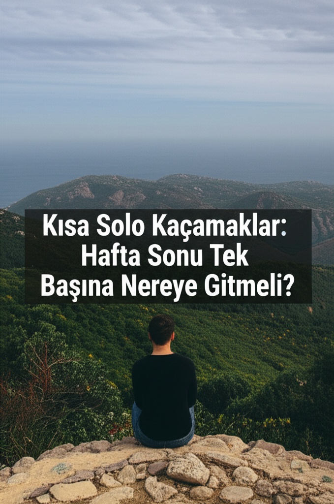 Kısa Solo Kaçamaklar: Hafta Sonu Tek Başına Nereye Gitmeli?