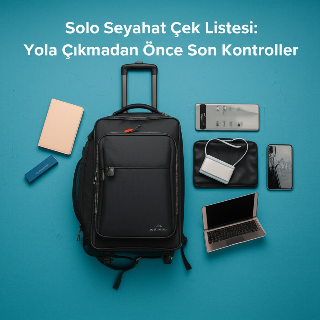 Solo Seyahat Çek Listesi: Yola Çıkmadan Önce Son Kontroller