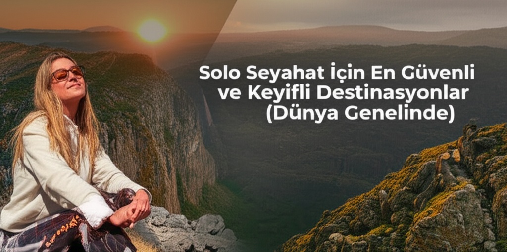 Solo Seyahat İçin En Güvenli ve Keyifli Destinasyonlar (Dünya Genelinde)