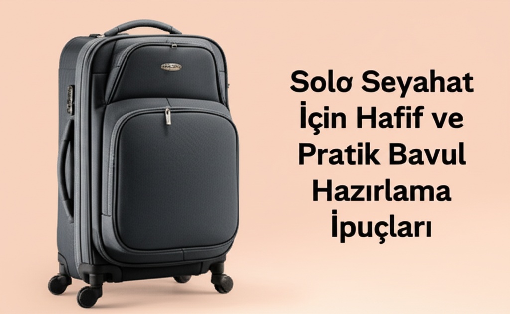 Solo Seyahat İçin Hafif ve Pratik Bavul Hazırlama İpuçları