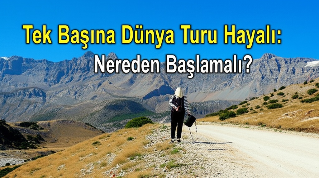 Tek Başına Dünya Turu Hayali: Nereden Başlamalı?
