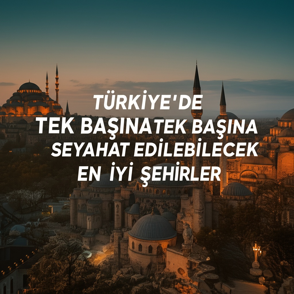 Türkiye’de Tek Başına Seyahat Edilebilecek En İyi Şehirler